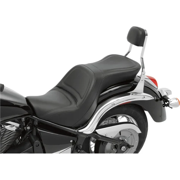 Asiento doble de cuero negro Saddlemen para VN900