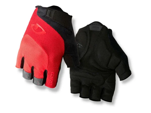 Guante Giro corto Bravo gel rojo