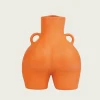 LOVE HANDLES VASE ORANGE - Imagen 2