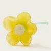 MOUTHBLOWN CRYSTAL FLOWER YELLOW - Imagen 2