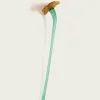 MOUTHBLOWN CRYSTAL FLOWER MUSTARD - Imagen 3