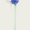 MOUTHBLOWN CRYSTAL FLOWER BLUE - Imagen 3