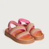 SANDALIA ROAD RAFIA BEIGE - Imagen 2