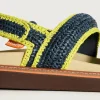 SANDALIA ROAD RAFIA AZUL MARINO - Imagen 3