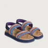 SANDALIA GALDANA MULTICOLOR AZUL - Imagen 2