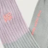 CALCETÍN GRIS MALVA - Imagen 2