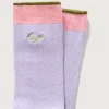 CALCETÍN ROSA LILA - Imagen 2