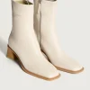 BOTÍN TACÓN DATE OFF WHITE - Imagen 2