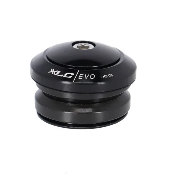 XLC HS-I118 JUEGO DE DIRECCION A-HEAD INTEGRADA 1-1/8″ 28.6/30/42 mm ACERO NEGRO