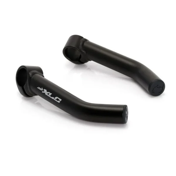 XLC BE-A01 ACOPLES DE MANILLAR CURVOS ALUMINIO NEGRO MATE