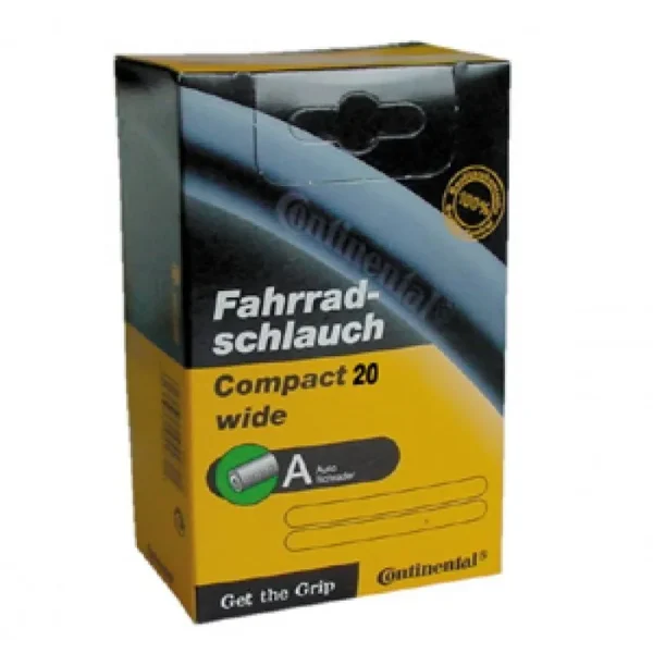 CAMARA CONTINENTAL COMPACT WIDE 20×1.90-2.50 VALVULA STANDARD 34 mm (50-62/406)