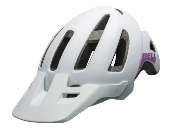 Casco Bell Nomad JR blanco/lila