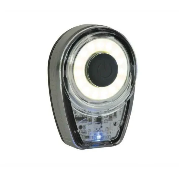 LUZ DELANTERA MOON RING-W USB PLATA