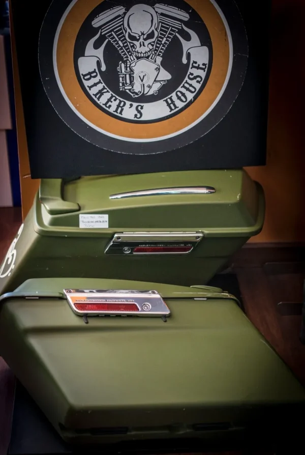 Alforjas rigidas Harley Davidson