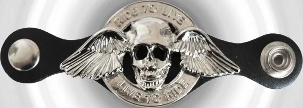 Extensor chaleco calavera Live to Ride