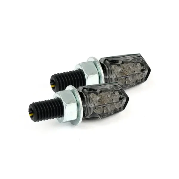 Intermitente mini led negro