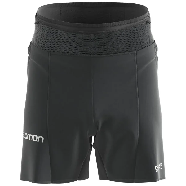 SALOMON S/LAB SENSE 6" SHORT M BLACK