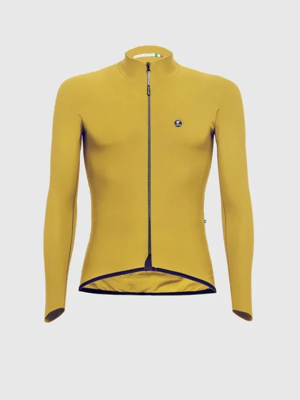 Maillot Pissei Primapelle manga larga color mostaza