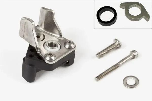 Empujador de cadena DR + placa de ala para bicicletas Brompton