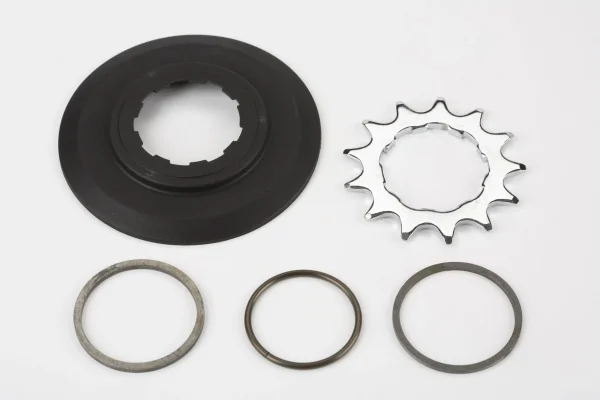 Set  piñón Brompton  para cadena 3/32 y 3 velocidades 13 dientes