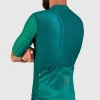 Maillot ciclismo manga corta Pissei Sanremo color verde - Imagen 5