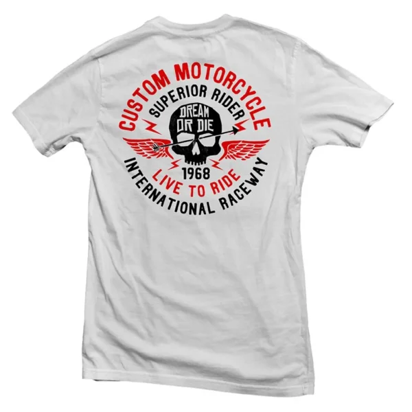 Camiseta GASOLINE blanca