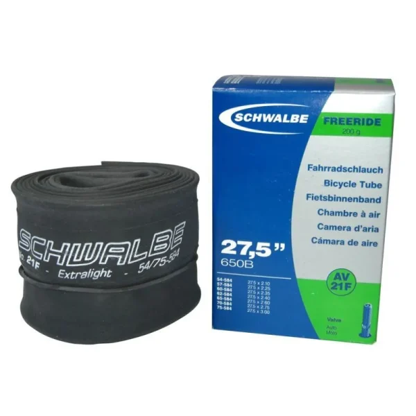 CAMARA SCHWALBE 27.5×2.10-3.00 FREERIDE VALVULA STANDARD 40 mm