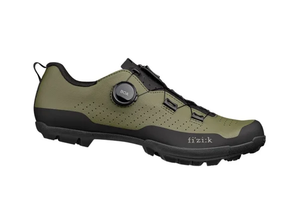 Zapatillas gravel Fizik Terra Atlas color verde oscuro