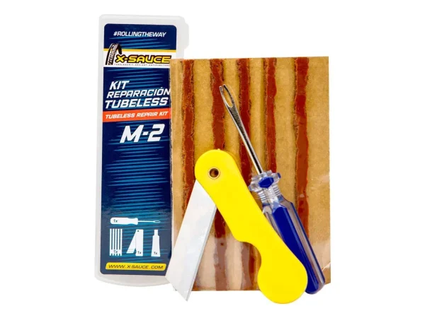 KIT MECHAS X-SAUCE REPARACIÓN TUBELESS M-2 (pequeño)