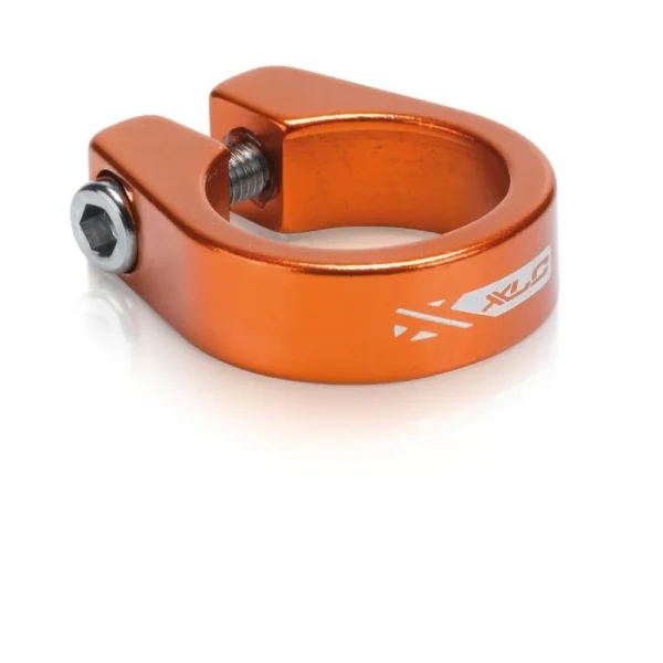 XLC ABRAZADERA PARA TIJA DE SILLIN 31.6 mm NARANJA