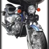 Batwing ABS negro brillo o mate para Honda - Imagen 3