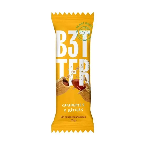 B3TTER Barrita sabor cacahuete y dátil