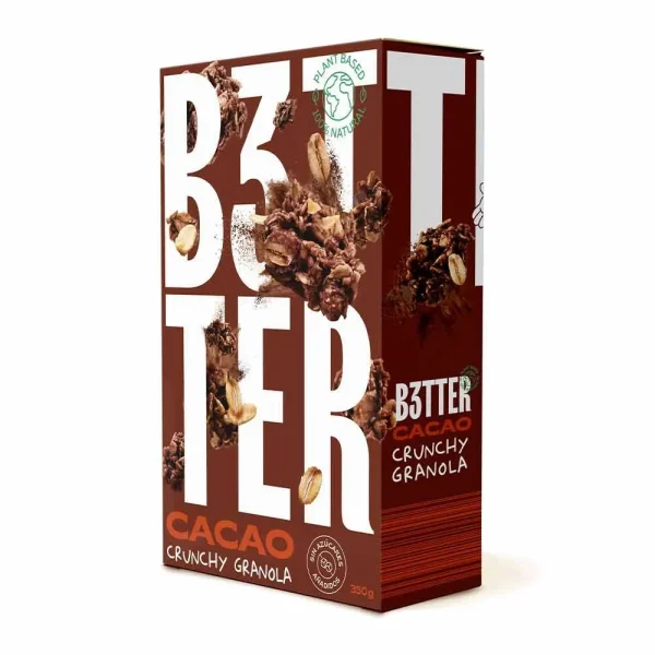 Crunchy Granola Cacao B3TTER 350g