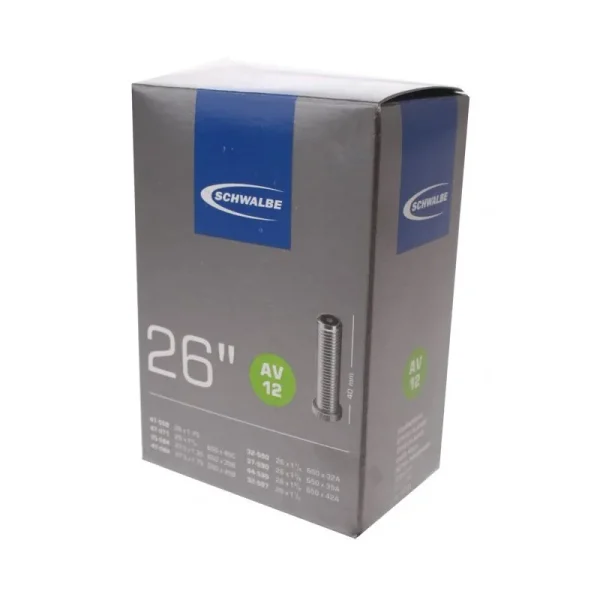 CAMARA SCHWALBE 26×1 1/8-1.75 VALVULA STANDARD 40 mm.
