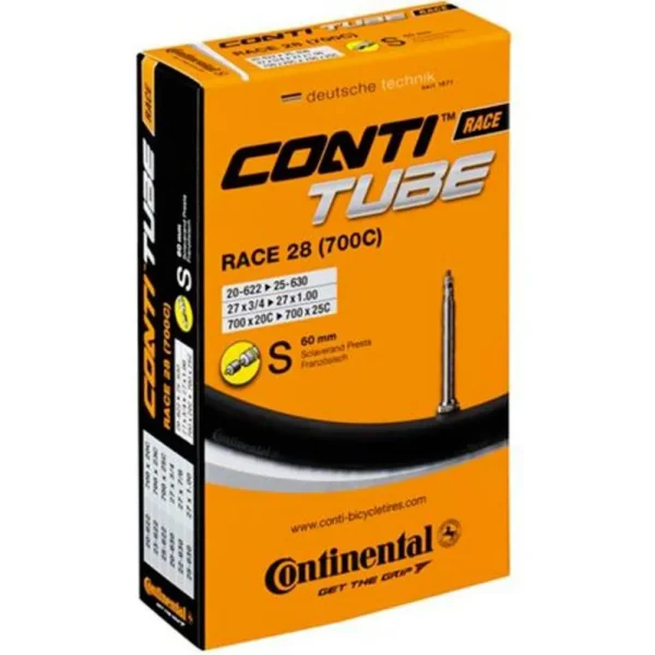 CAMARA CONTINENTAL RACE 700×20-25 VALVULA PRESTA 60 mm (20-622/25-630)