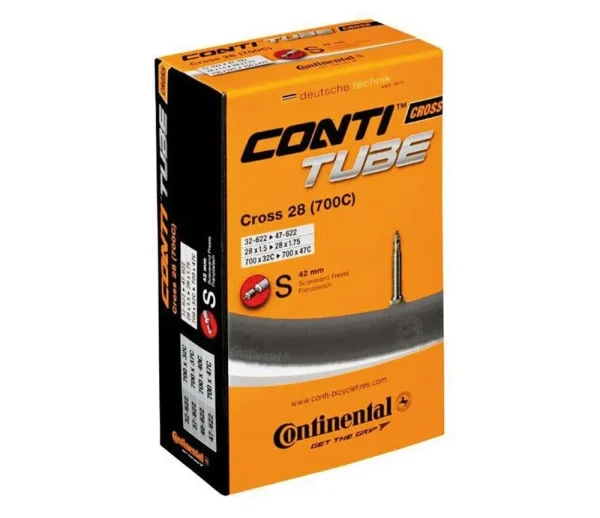 Camara Continental Cross 700x32/47c V.Presta 42mm