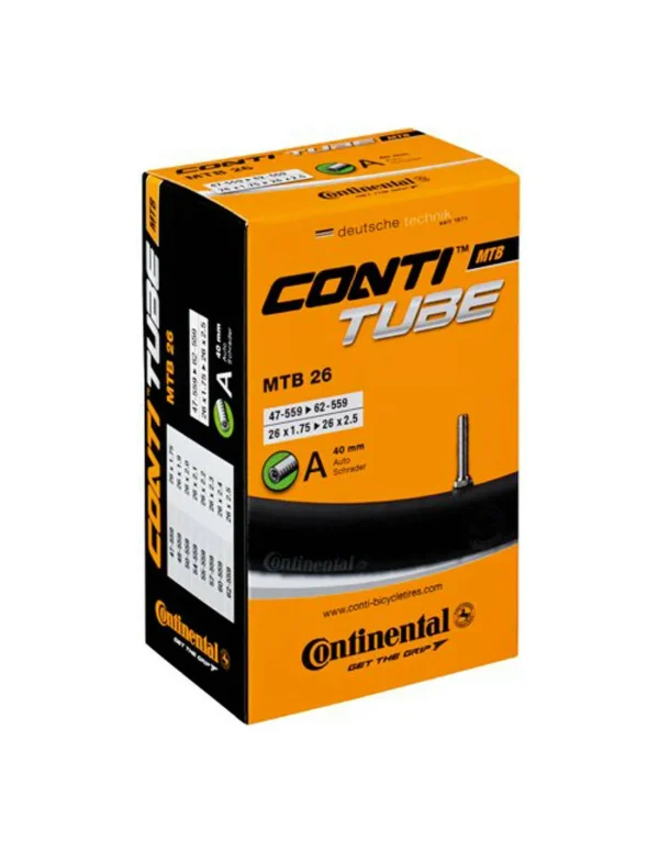 Camara Continental 26x1.75-2.50 Schrader