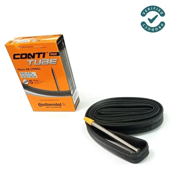 CAMARA CONTINENTAL RACE 700×20-25 VALVULA PRESTA 80 mm (20-622/25-630)
