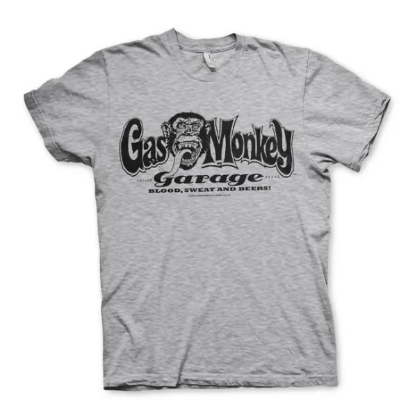 Camiseta Gas Monkey gris