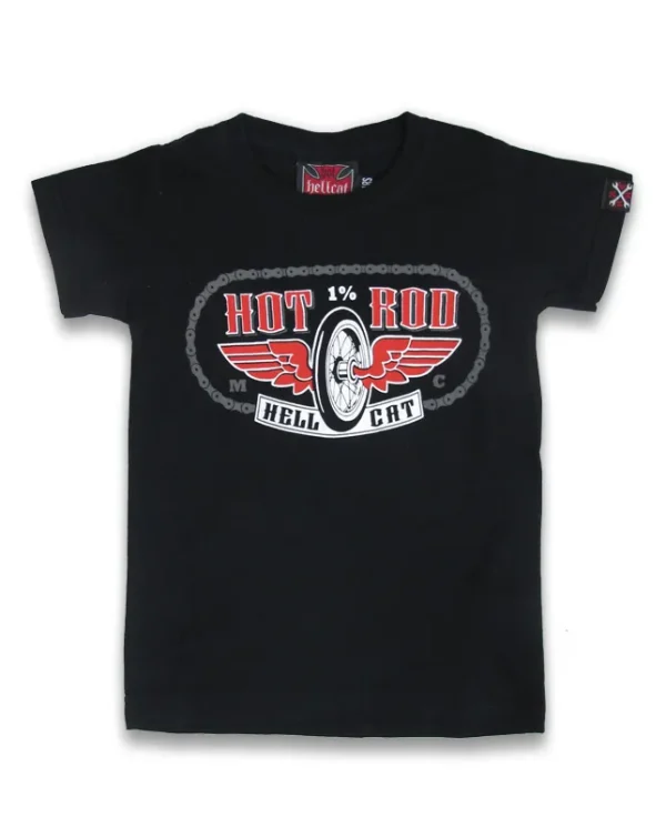Camiseta chico Hotrod rueda alas