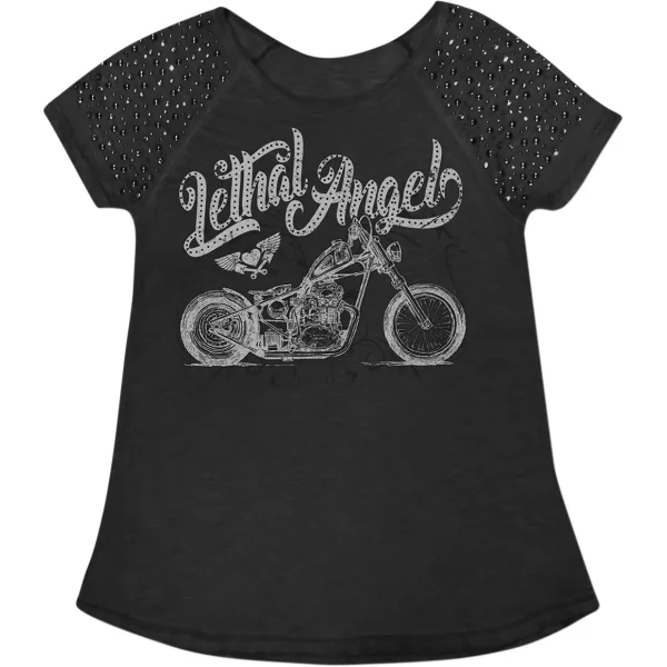 Camiseta chica negra Lethal Threat