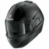 Casco modular Shark negro mate - Imagen 2