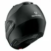 Casco modular Shark negro mate - Imagen 3