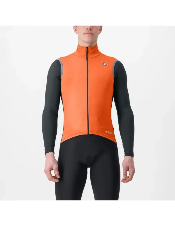 Chaleco Castelli Perfetto Ros 2 naranja