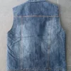 Chaleco vaquero azul - Imagen 2