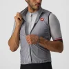 Chaleco cortavientos Castelli Aria color plata - Imagen 4