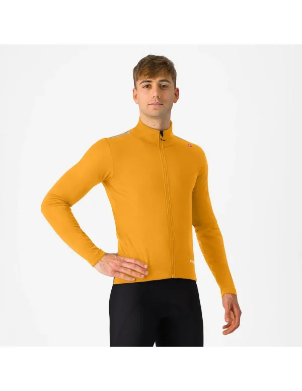 Castelli Chaqueta Espresso Air Naranja