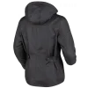 Chaqueta mujer impermeable negra - Imagen 2