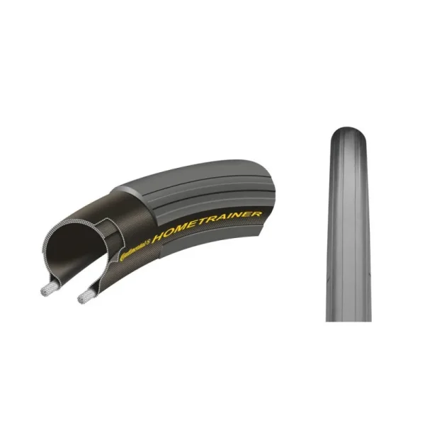 CUBIERTA CONTINENTAL HOMETRAINER II 700x23C PLEGABLE NEGRO