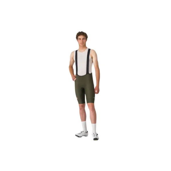 Culotte Castelli corto Compatizione 2 verde oliva